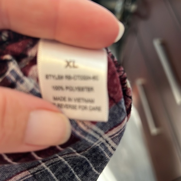 Women’s R n B Flannel Plaid Shirt Size XL - Picture 7 of 12